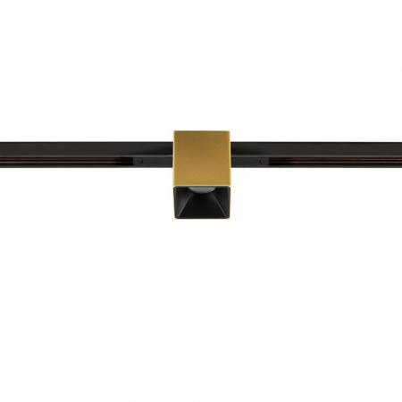 SLV 1008975 FIX-IT!, 48V, DALI, eckig, Standard track, Spot, 3000K, 6.6 W, 36°, gold / schwarz