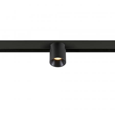 SLV 1008962 FIX-IT!, 48V, DALI, rund, Surface mounted track, Spot, 3000K, 6.6 W, 36°, schwarz / schwarz