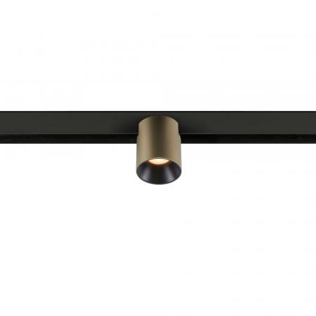SLV 1008960 FIX-IT!, 48V, DALI, rund, Surface mounted track, Spot, 2700K, 6.6 W, 36°, bronze / schwarz
