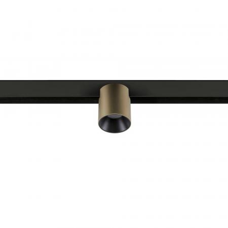 SLV 1008960 FIX-IT!, 48V, DALI, rund, Surface mounted track, Spot, 2700K, 6.6 W, 36°, bronze / schwarz