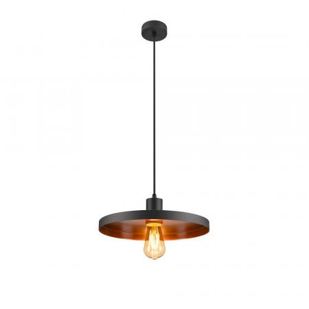 SLV 1010096 LALU® PLATE 33 E27 MIX&MATCH LEUCHTENSCHIRM 1,5CM SCHWARZ/BRONZE – flacher Designschirm