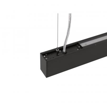 SLV 1010512 GLENOS® PRO Pendelleuchte schwarz 4000K DALI UGR<16