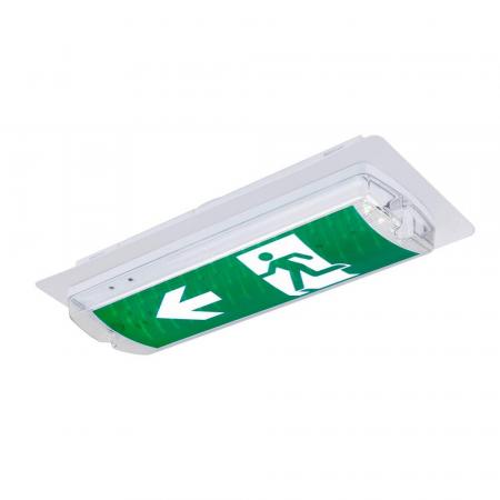 SLV 1010505 P-LIGHT – LED Not- und Sicherheitsleuchte Wand/Decke 5,2W 6000K IP65