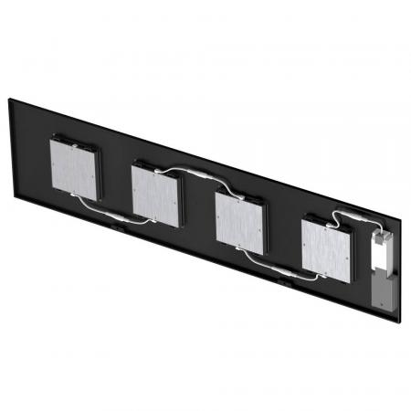 SLV 1010580 PAVANNO – LED Einbauleuchte 1200x300 mm 17W 3000/4000/5000K UGR<19
