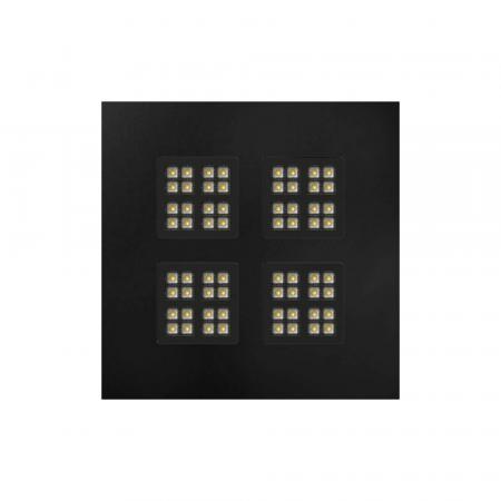 SLV 1010716 PAVANNO – LED Einbauleuchte 60x60 cm 17W 3000/4000/5000K UGR<19 schwarz