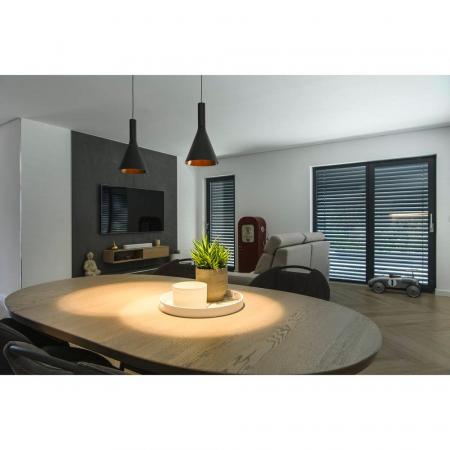 SLV 1010797 LALU SET Pendelleuchte LED Base CONE 15 9,5W 2700/3000K Schwarz