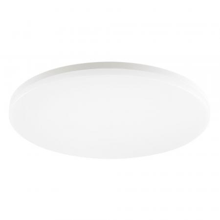 SIGOR Circel LED-Aufbauleuchte rund Ø 600 mm 55/38 W 5.800/4.400 lm 3000 K warmweiß DALI dimmbar weiß IP20