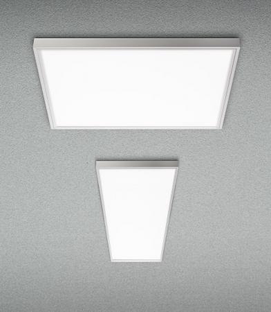 Sigor Ultra Flaches LED-Panel Aufbau weiß 120x30cm 36W 3000K warmweißes Licht UGR<19