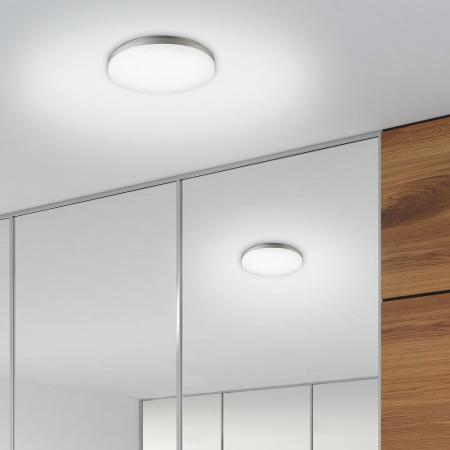 Sigor  Aufbauleuchte Circel 220mm silber 10/15W 3000/4000K IP54 120° Ra80