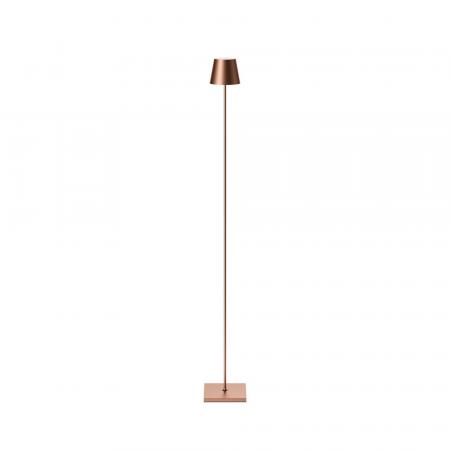 Sigor Akku-Stehleuchte Nuindie 1200mm bronzefarben rund 2,2W FlexMood 2200K/2700K IP54 168/197lm Ra85