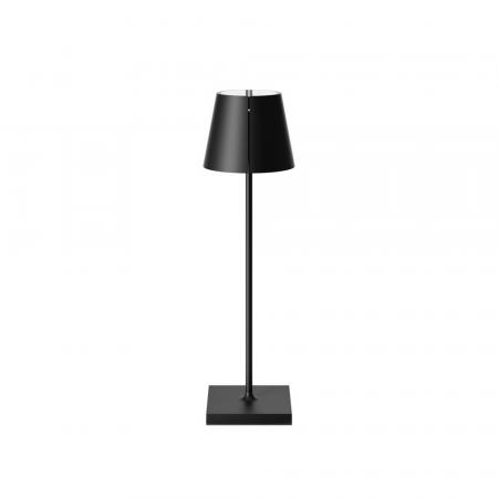 Sigor Akku-Tischleuchte Nuindie tango nachtschwarz 2,2W FlexMood 2200K/2700K IP54 168/197lm Ra85