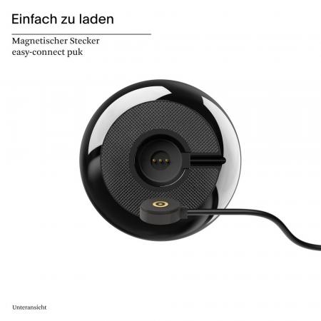 Sigor Akku-Tischleuchte Nucandle keramikschwarz 1,6W 2700K IP54