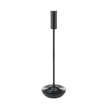 Sigor Akku-Tischleuchte Nucandle keramikschwarz 1,6W 2700K IP54