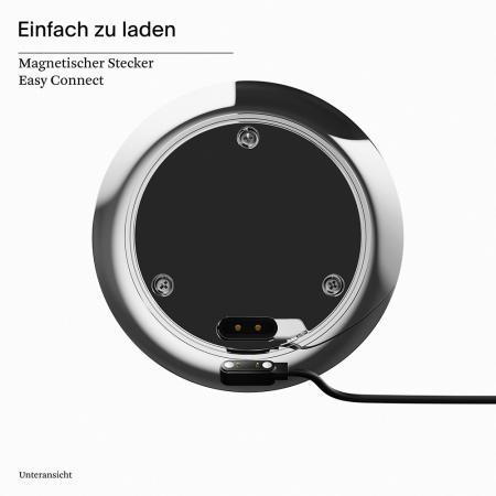 Sigor Nudiderot Akku-Tischleuchte chrom dimmbar Flex-Mood 2200K/2700K IP54 In- & Outdoor