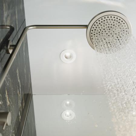 Sigor Einbauleuchte Argent IP54 BM68/83mm weiß IP54 8W 3000-2000K 36° 430lm Ra90 dtw 360° schwenkbar - Dim-To-Warm
