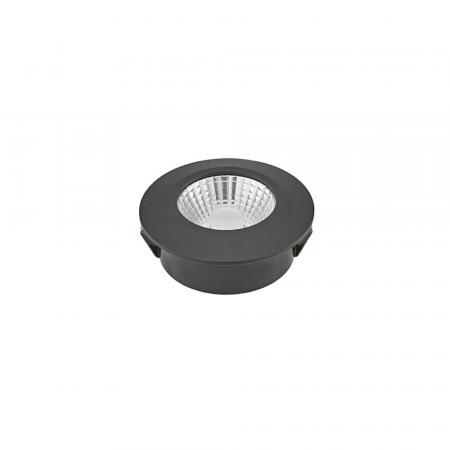 Sigor Einbauleuchte 60 Diled 5W 330lm 3000K schwarz 36° dimmbar