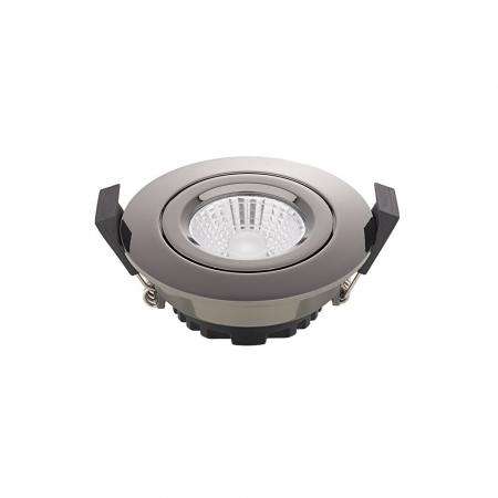 Sigor Einbauleuchte 68 Diled 6W 360lm 2700-2100K Schwarz Chrom 36° Dim-To-Warm Technologie