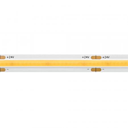 Sigor 10W/m COB LED-Streifen Spot 3000K 5m 512 LED/m IP20 24V 1000lm/m RA90