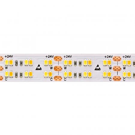Sigor 38,4W/m Tunable White LED-Streifen 2100-4000K 5m 480 LED/m IP20 24V 3200lm RA90