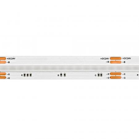 Sigor 15W/m COB LED-Streifen RGB 5m 840 LED/m IP20 24V 544lm/m