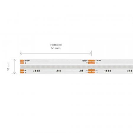 Sigor 15W/m COB LED-Streifen RGB 5m 840 LED/m IP20 24V 544lm/m
