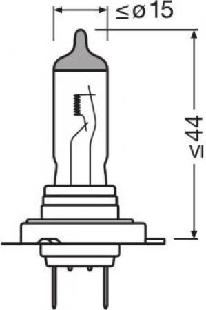 OSRAM 64210 Original H7 12V Faltschachtel PX26d Abblendlicht/Fernlicht/Nebellicht