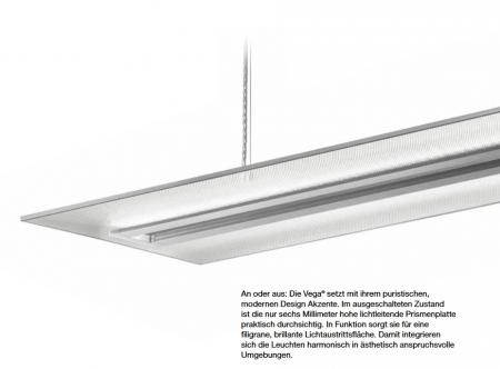 Siteco Vega® 11, direkt/indirekt strahlend, Lichtfarbe 840, DALI, Masterleuchte mit Licht- und Bewegungssensor