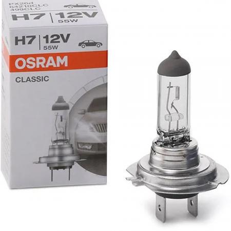 OSRAM 64210CLC Auto-Lampe Classic Line H7, Halogen, 12V / 55W, Sockel: PX26d