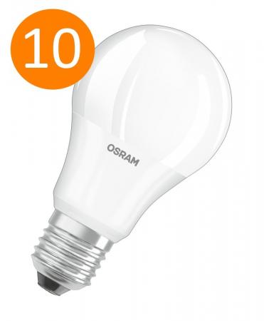 10 Sparpack Osram LED VALUE A60 E27 8.5W Warmweiß 2700K wie 60W Glühbirne