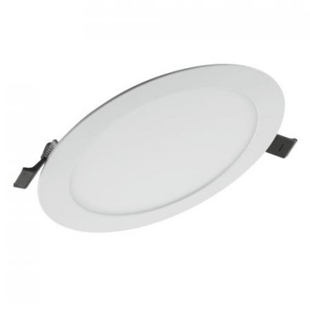 Flache Ledvance LED Einbauleuchte Slim weiß Einbau ø 20,5cm rund 19W warmweißes Licht