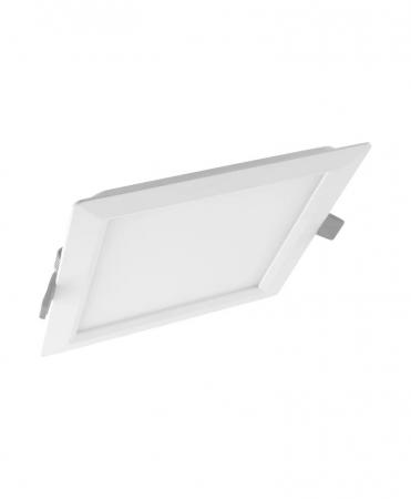 LEDVANCE Downlight LED Einbauleuchte Slim SQ155 Eckig 12W in Weiß 6500K kaltweißes Licht