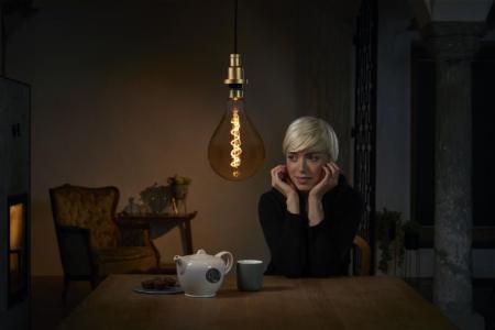 Osram E27 VINTAGE LED Glühbirne BIG GRAPE Gold-Filament extra warmweiß