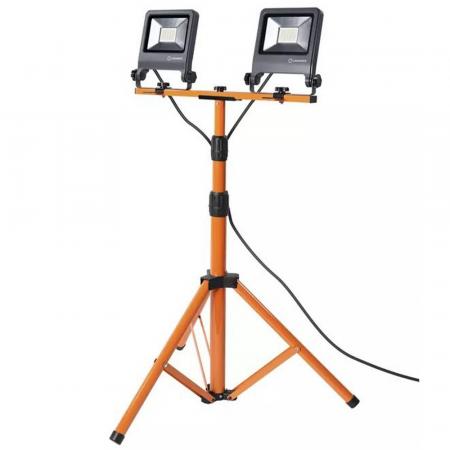 OSRAM LED WORKLIGHT TRIPOD 2×30 W LED-Arbeitsstrahler mit Stativ 5.400 lm 4000 K neutralweiß IP65