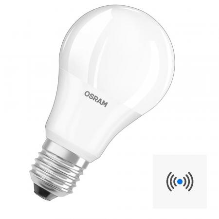 OSRAM LED STAR CLASSIC A 40 Daylight Sensor E27 4,9 W 40 W Ersatz 470 lm 2700 K Warmweiß 200° 230 V mit Tageslichtsensor