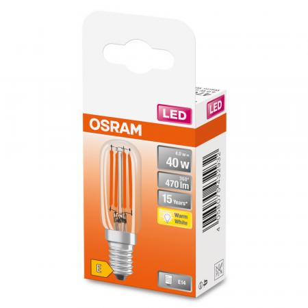 10er Set OSRAM E14 LED STAR SPECIAL T26 Lampe klar 4W wie 40W warmweißes Licht
