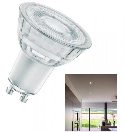 OSRAM LED PAR16 GU10 Strahler dimmbar 36° Ausstrahlwinkel 4,5W wie 50W warmweißes Licht mit veränderbarer Farbtemperatur