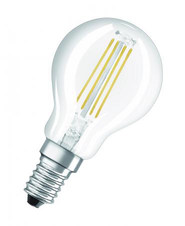 4er Pack OSRAM E14 LED STAR+ FILAMENT Lampe 4W warmweiß bis kaltweiß per Klick 4000K + 2700K