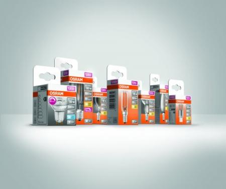 OSRAM E14 LED Leuchtmittel FILAMENT klar Retrostyle 1.8W wie 25W warmweiße Wohnraumbeleuchtung