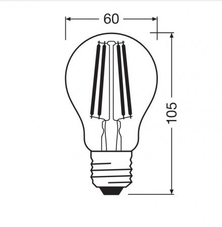 Helle OSRAM E27 Value Classic LED Lampe 11W wie 100W universalweißes Licht 4000K