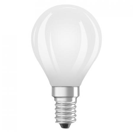 6er Sparpack OSRAM E14 LED Leuchtmittel Tropfenform RETROFIT matt dimmbar wie 60W warmweißes Licht