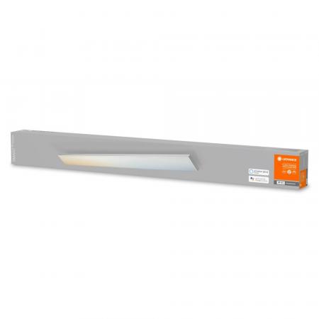 LEDVANCE SMART+ WiFi Planon Rahmenloses LED Aufbau Panel weiss 120x10cm, Appsteuerung Tunable White