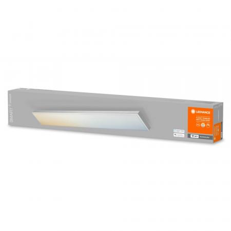 Aktion: Nur noch angezeigter Bestand verfügbar:   LEDVANCE SMART+ WiFi Planon Rahmenloses LED-Panel Tunable White 80x10cm, App- und Sprachsteuerung