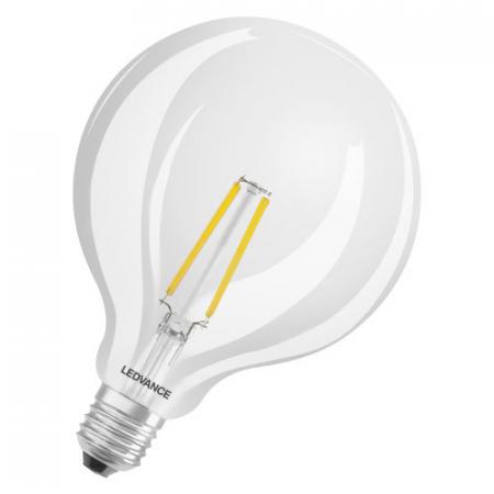 LEDVANCE SMART+ Wlan WiFi LED Leuchtmittel Globe 5,5W 806lm warmweiß klar