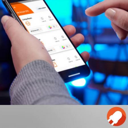OSRAM SMART+ Wifi Orbis Backlight dekorative Deckenleuchte in Weiß 35x35cm Tunable White und RGB - mit Haupt- und Hintergrundbeleuchtung