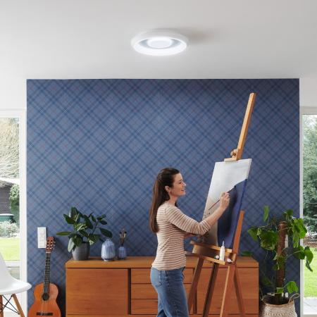 Osram SMART+ Matter WIFI Deckenlampe Orbis Stea 52 cm Deckenlampe RGB Farbwechsel + Tunable White