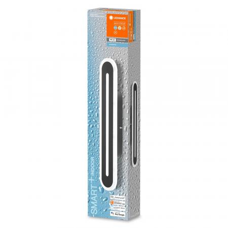 LEDVANCE SMART+ WIFI Wall Orbis Badlampe TW schwarz