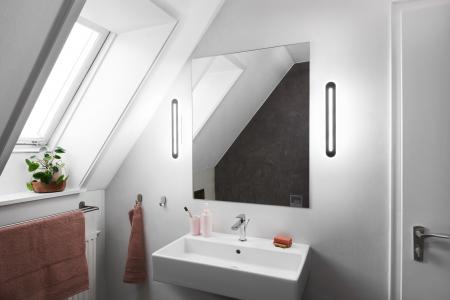 LEDVANCE SMART+ WIFI Wall Orbis Badlampe TW schwarz
