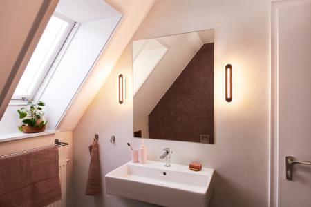 LEDVANCE SMART+ WIFI Wall Orbis Badlampe TW schwarz