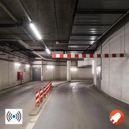 150cm Ledvance G13 T8 SubstiTUBE Motion Sensor LED Röhre 19,3W wie 58W 3100lm 4000K universalweißes Licht GLAS KVG/VVG/direkt an 230V