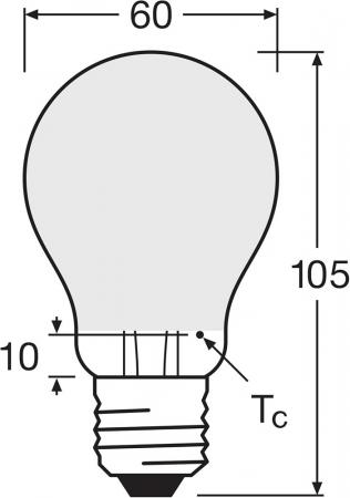 OSRAM E27 LED Lampe SUPERSTAR PLUS HD LIGHTING matt dimmbar 11W wie 100W neutralweißes Licht & hohe Farbwiedergabe